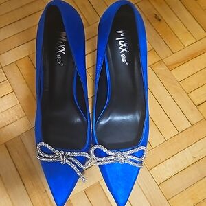Blue heels